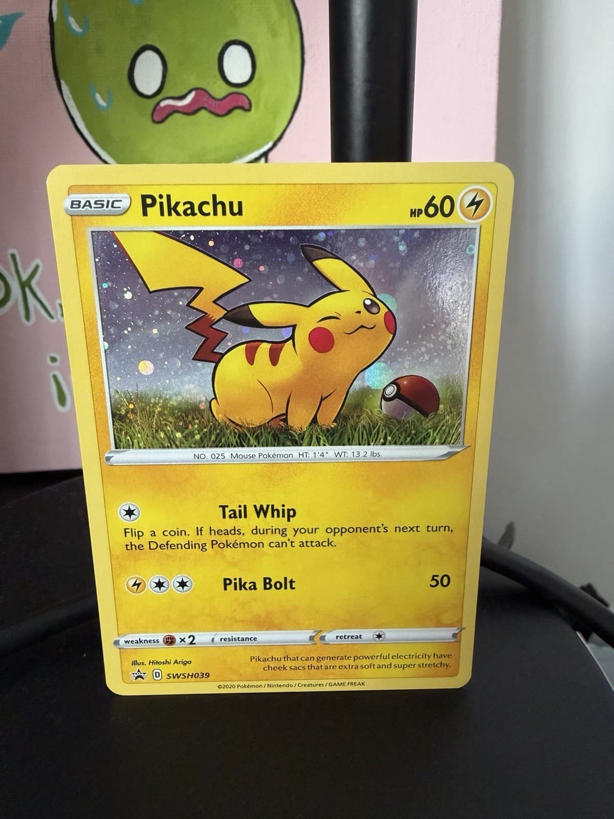 Pokémon TCG Pikachu SWSH Black Star Promos SWSH039 Holo Promo English 2020 NM