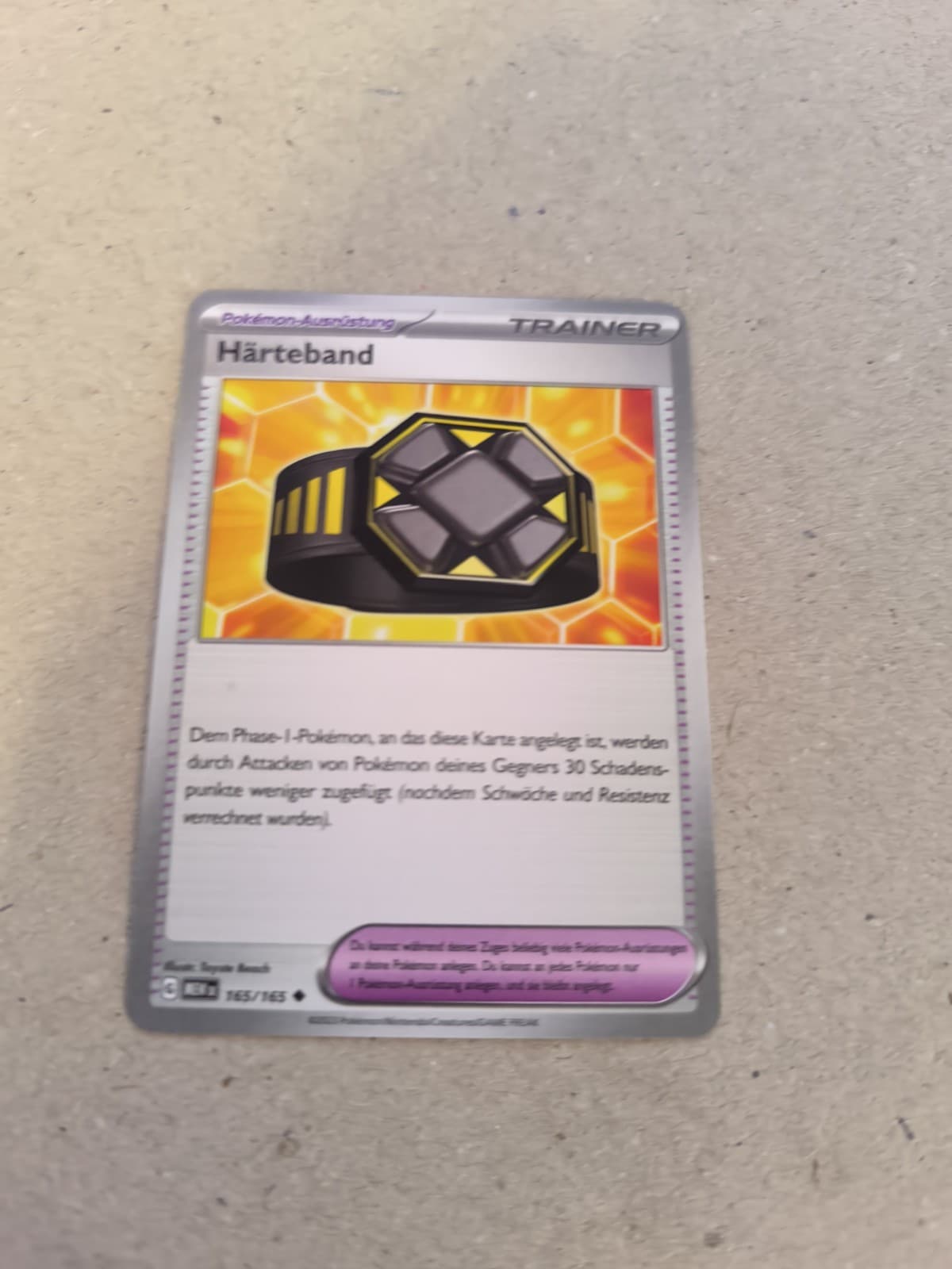 Pokemon Härteband 165/165 MEW 151