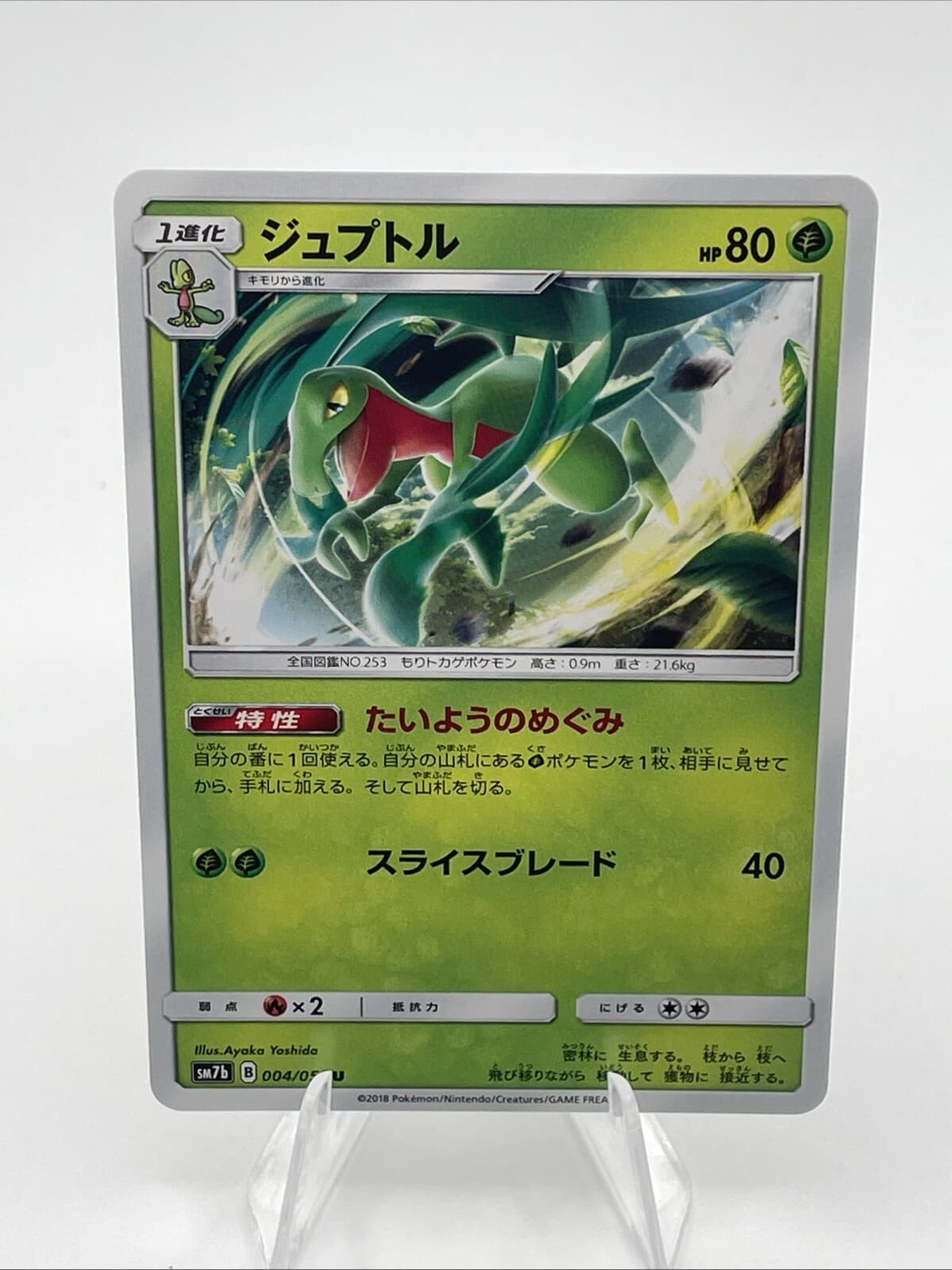 Pokemon Card /Grovyle 004/050 ( Fairy Rise ) sm7b