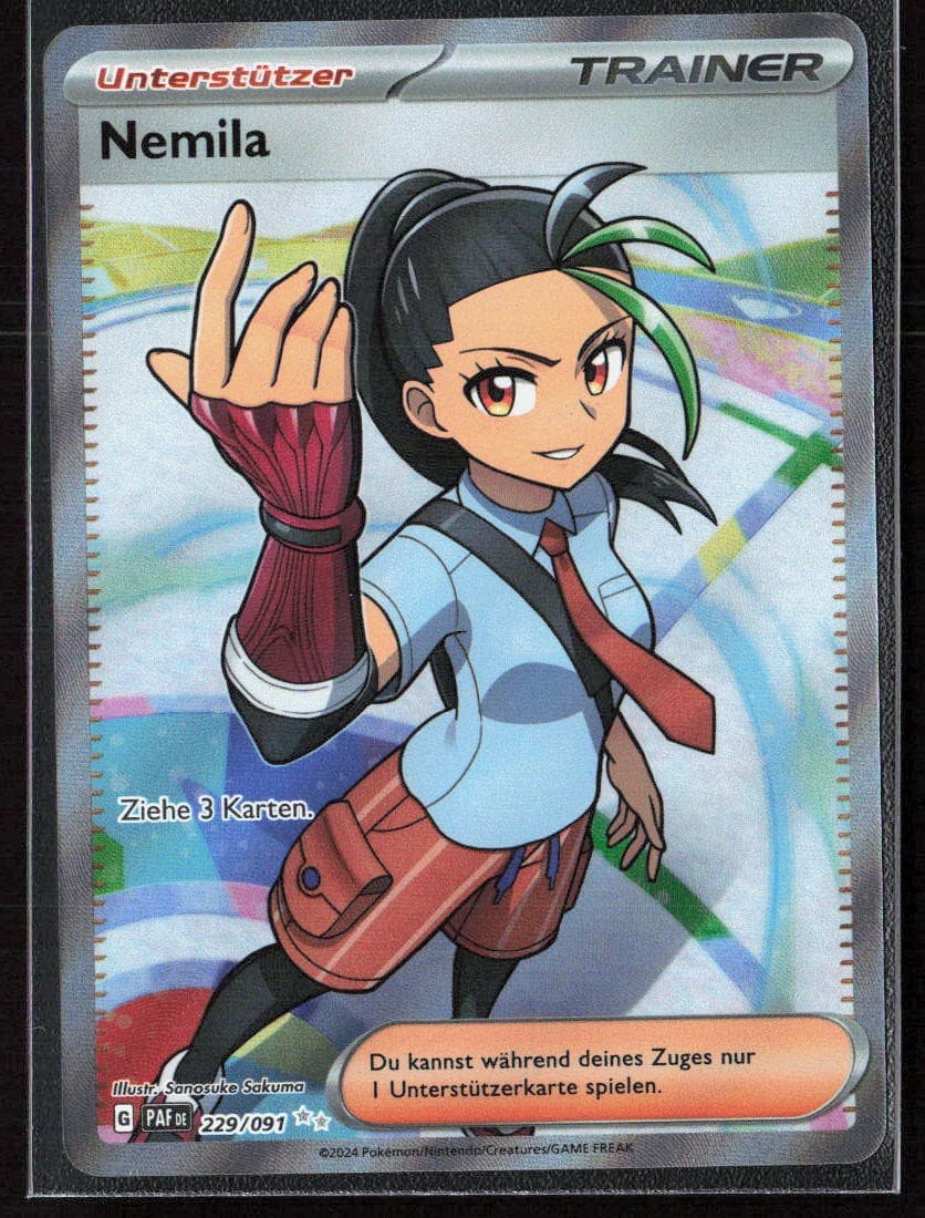Pokemon TCG Nemila 238 2024 Paldeas Schicksale NM