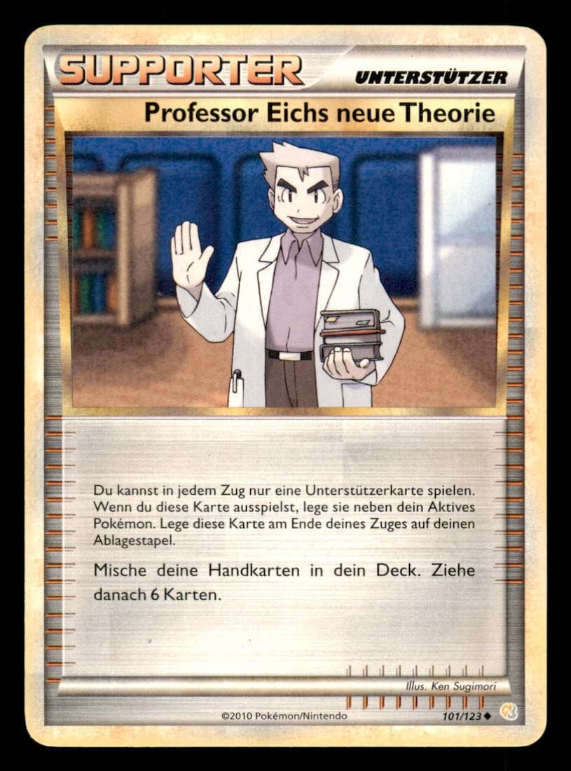 Pokemon Professor Eichs neue Theorie 101/123 HeartGold & SoulSilver Deutsch
