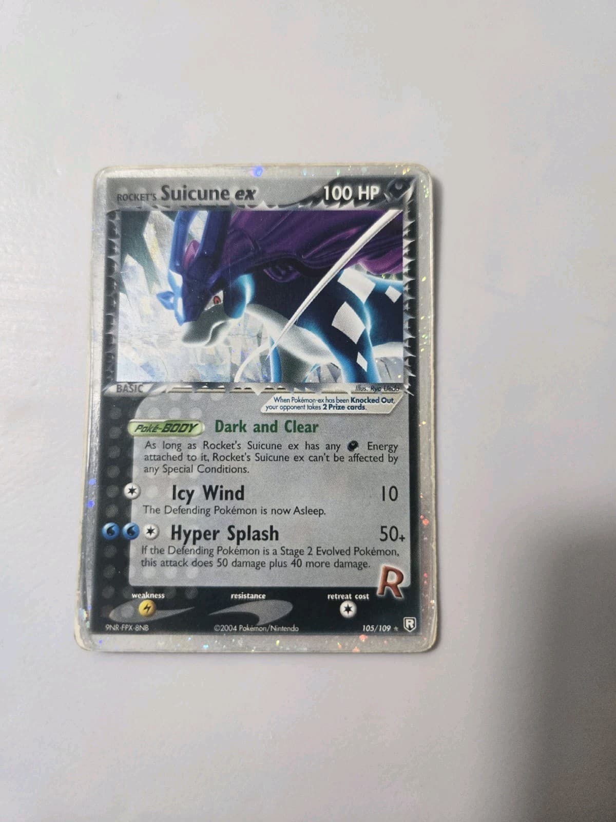 Rocket's Suicune ex 105/109 EX Team Rocket Returns Holo