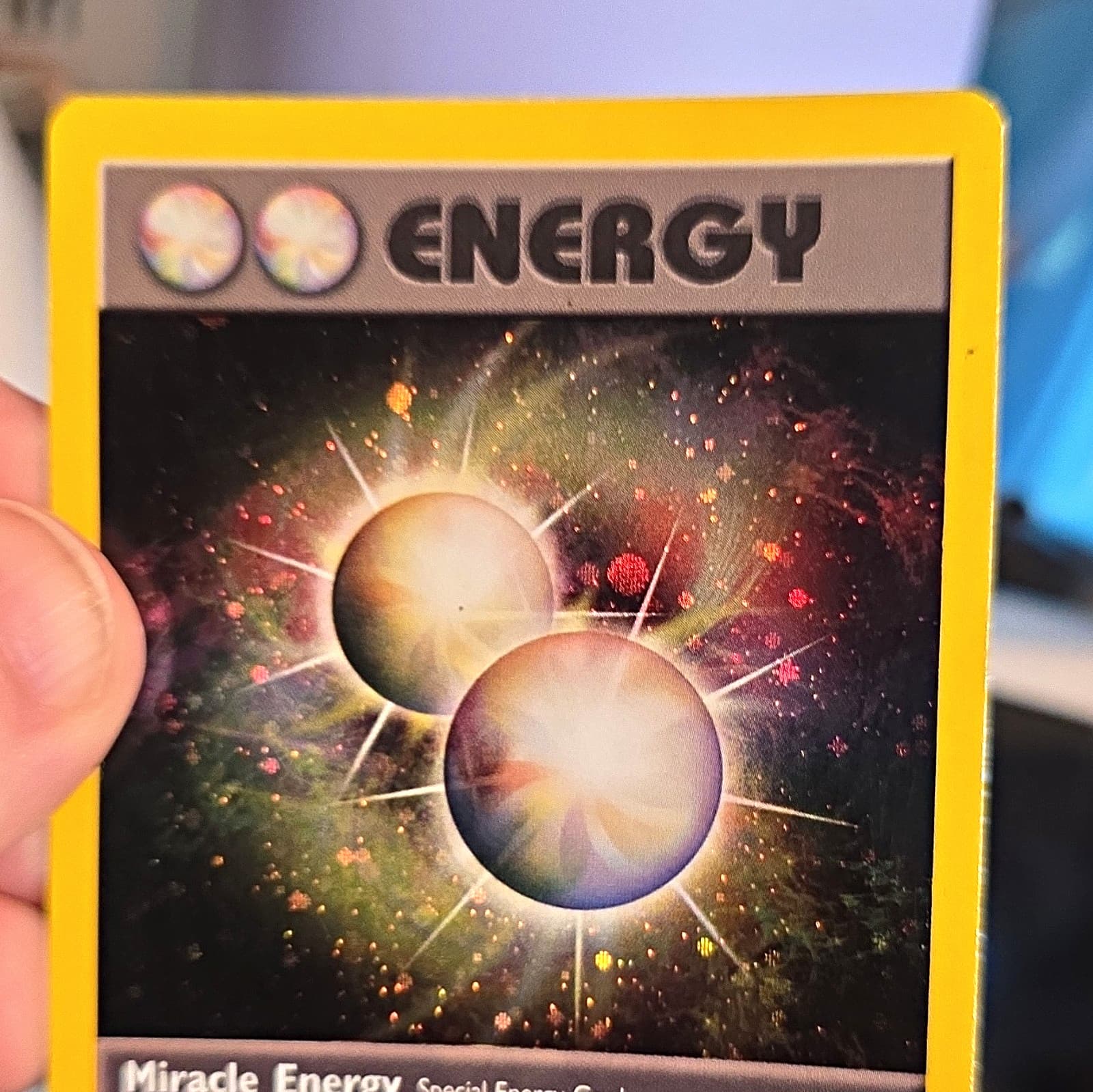 Pokemon TCG Miracle Energy 16/105 Neo Destiny Holo Rare English