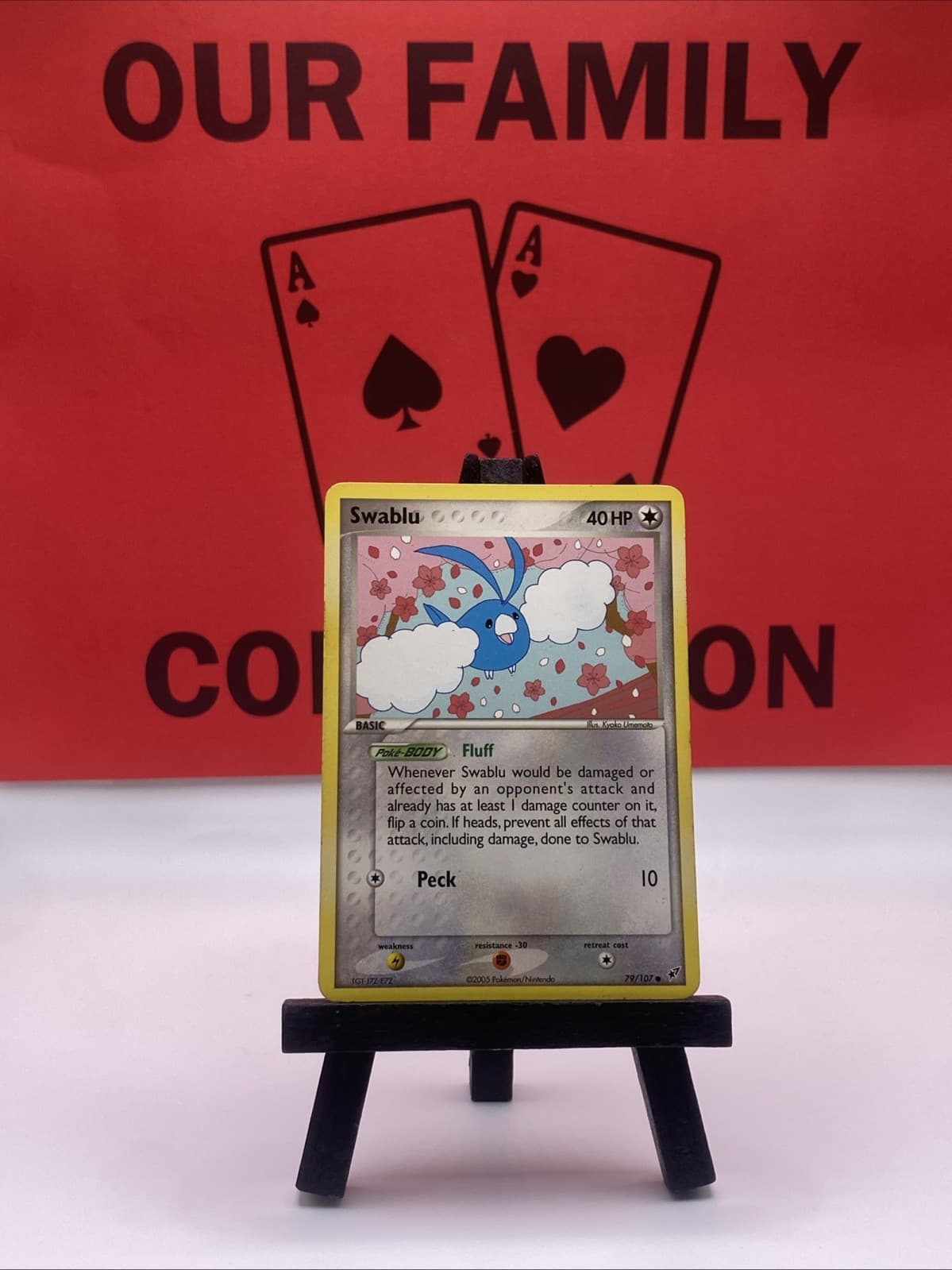 Swablu 79/107 EX Deoxys Pokemon TCG Regular Common 2005 LP