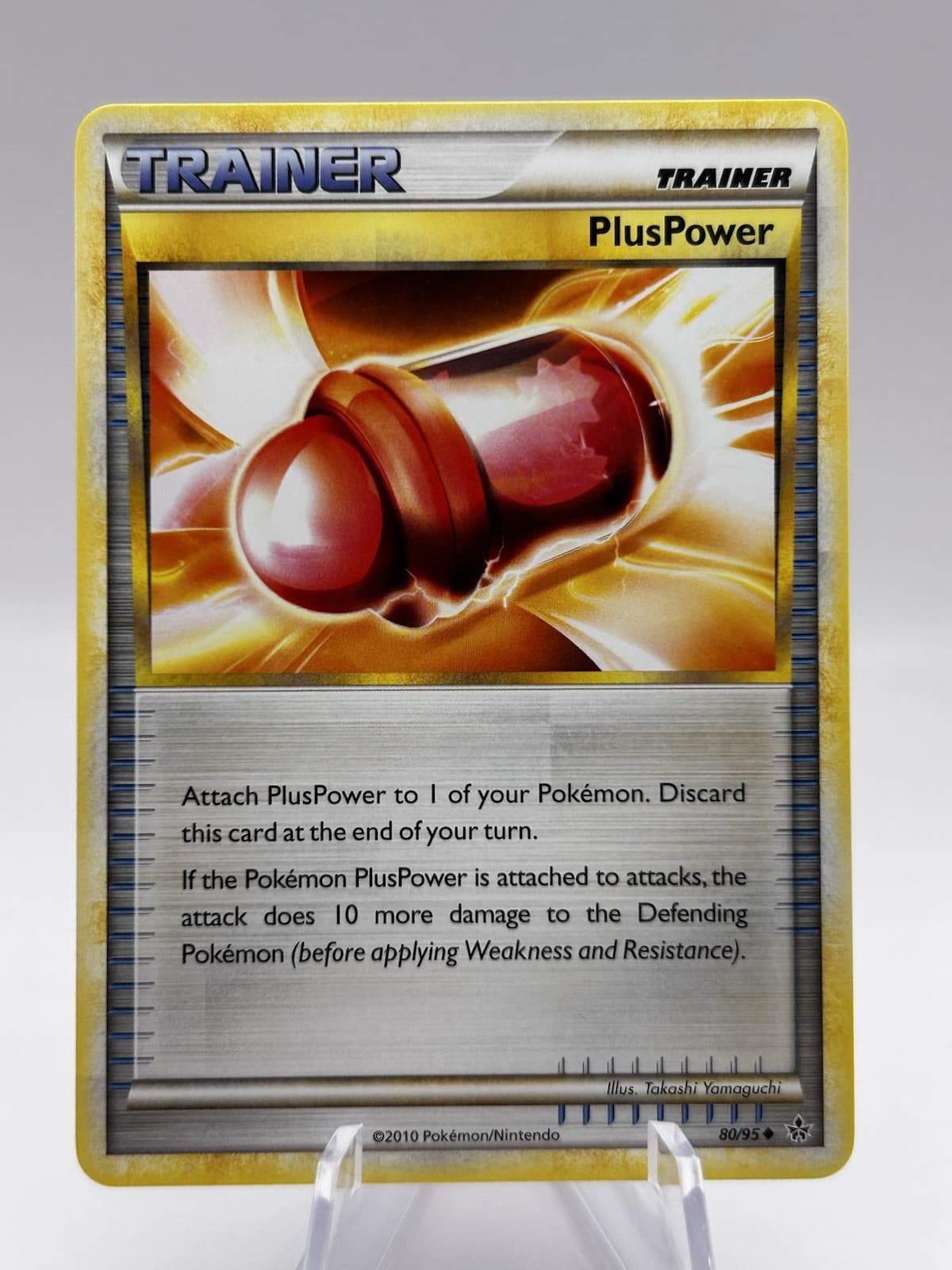 PlusPower 80/95 HGSS Unleashed Pokemon NM