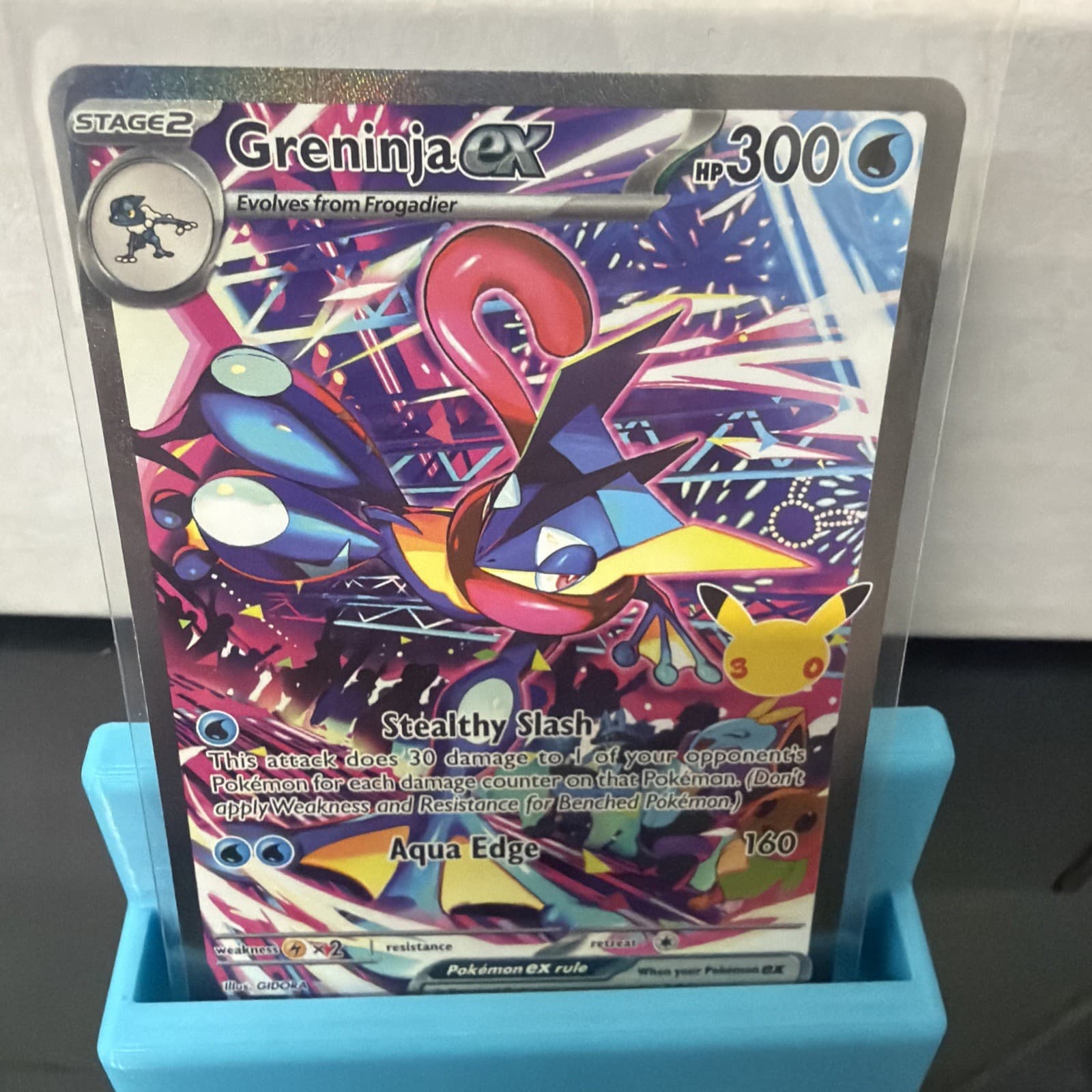 Greninja EX 148/128 30th Celebration Full Art English Pokemon TCG