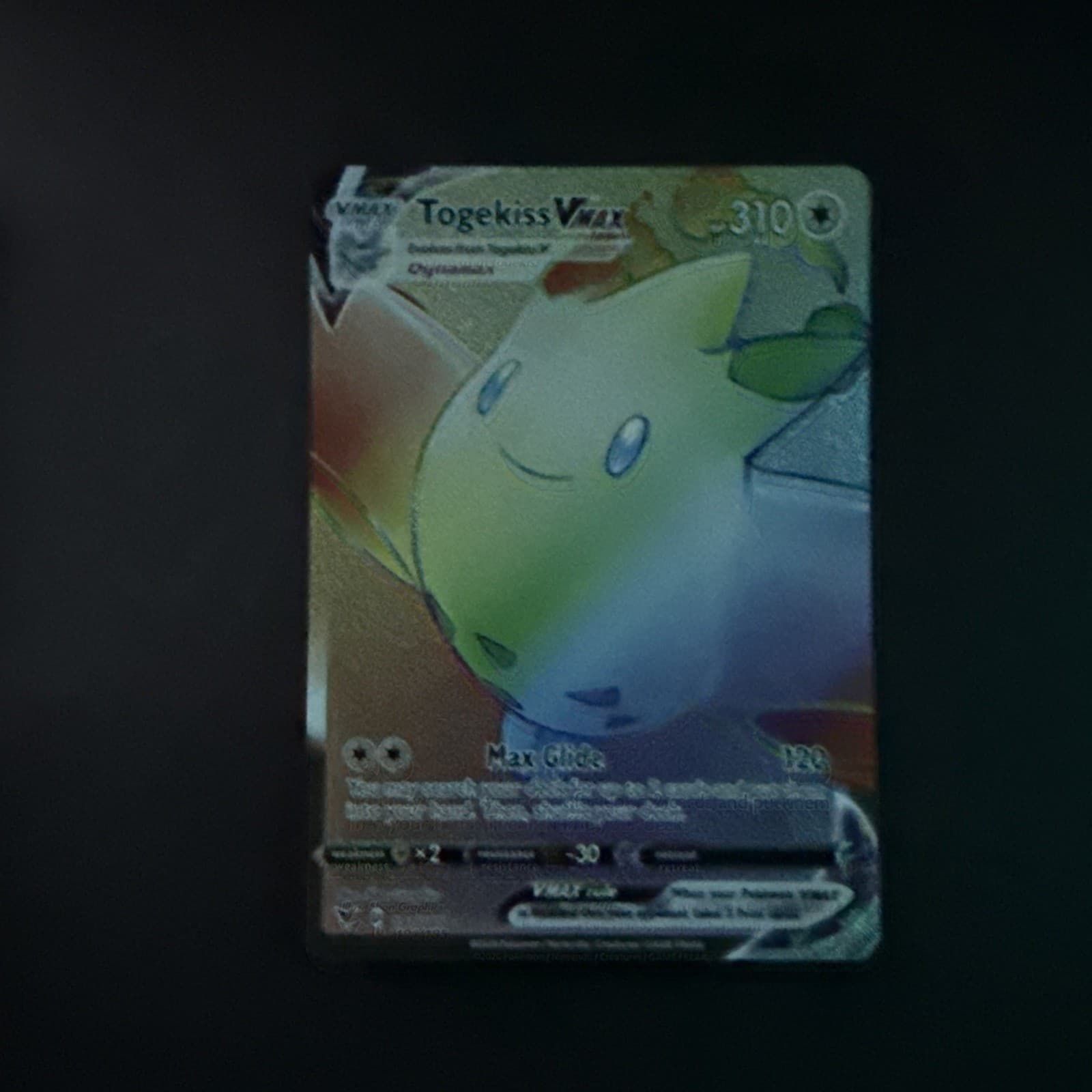 The Pokémon Company Togekiss VMAX 191/185 Vivid Voltage Secret FA Holo EN 310HP
