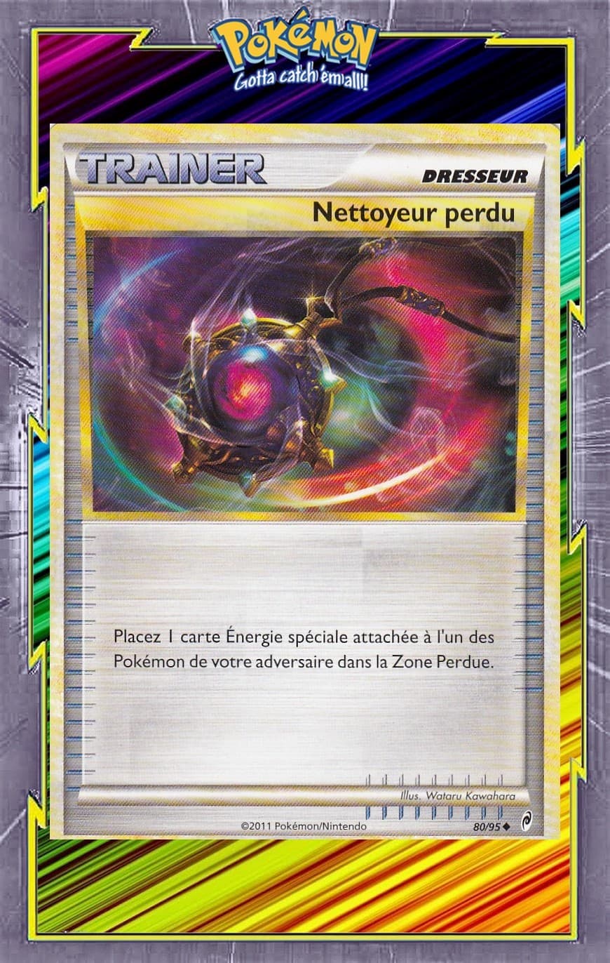 Nettoyeur Perdu - L'appel des Légendes - 80/95 - Carte Pokemon Française