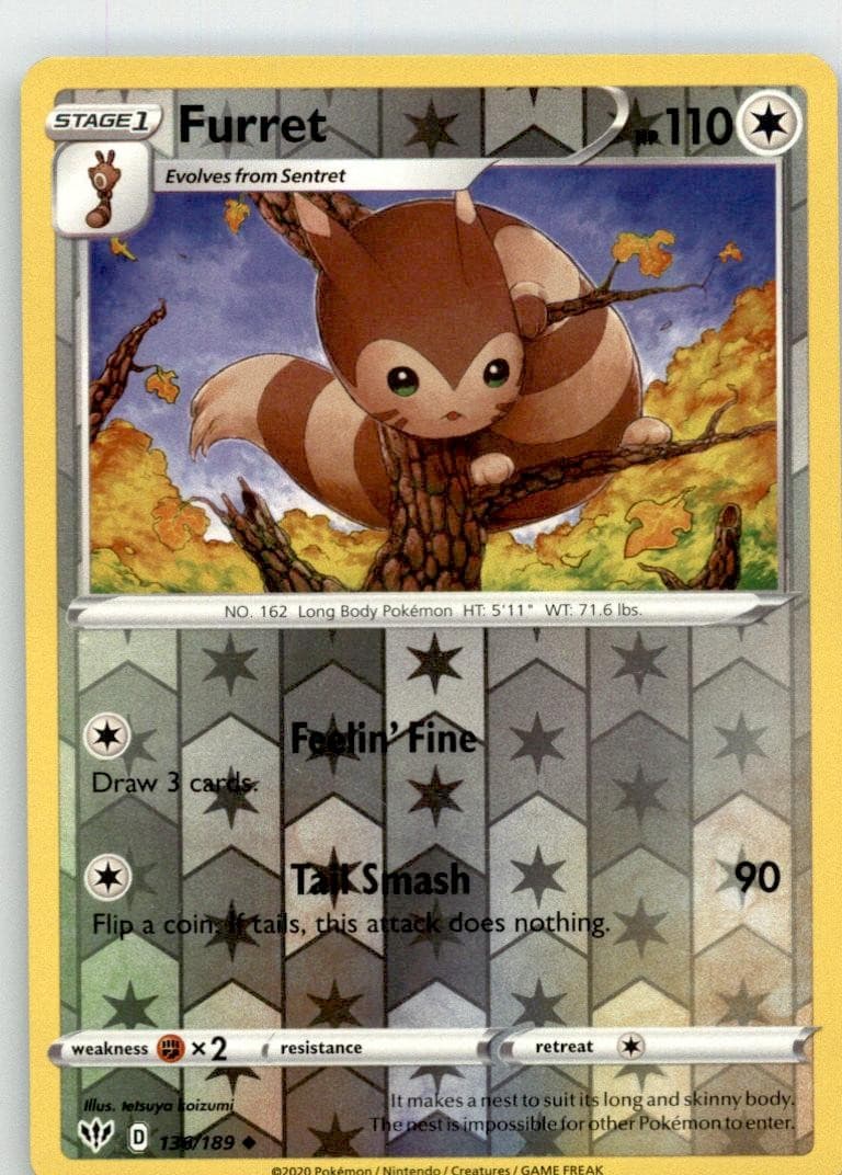Teddiursa 138/189 Common Darkness Ablaze Pokemon Near Mint