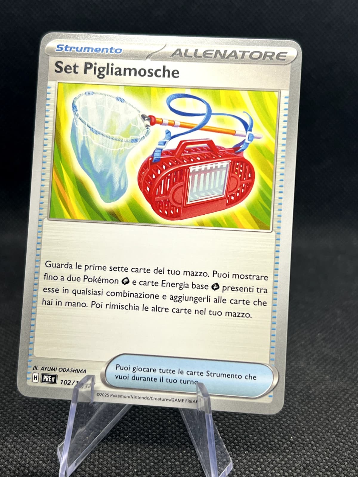 Set Pigliamosche ® Evoluzioni Prismatiche 102/131 ® Non Comune ® Italiano
