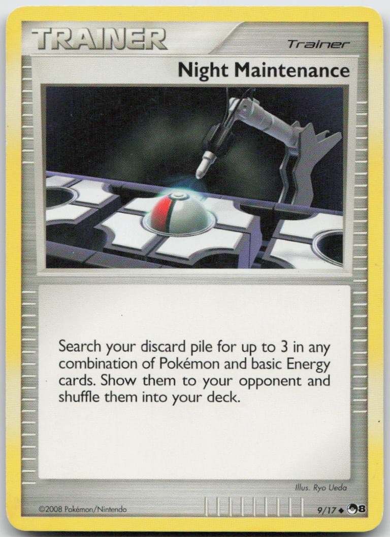 Night Maintenance 9/17 Uncommon POP Series 8 Pokemon TCG MP