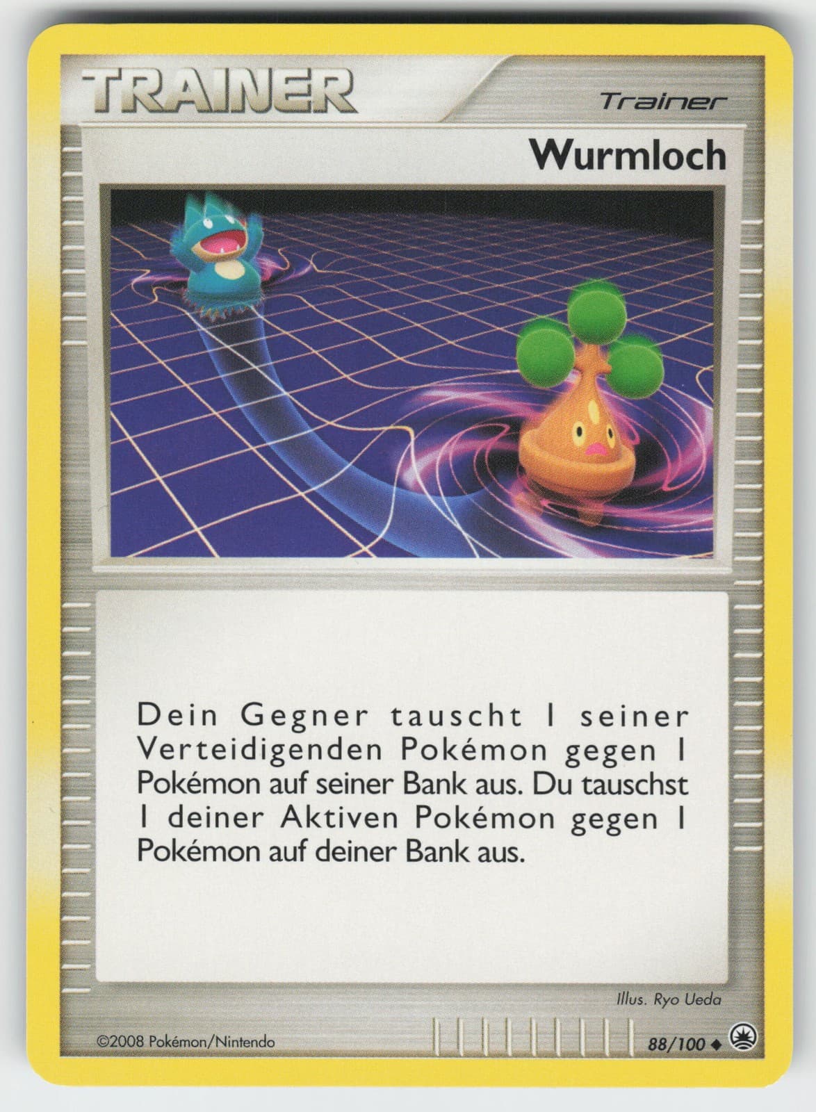 Pokémon Wurmloch 88/100 DE Uncommon Majestätischer Morgen 2008