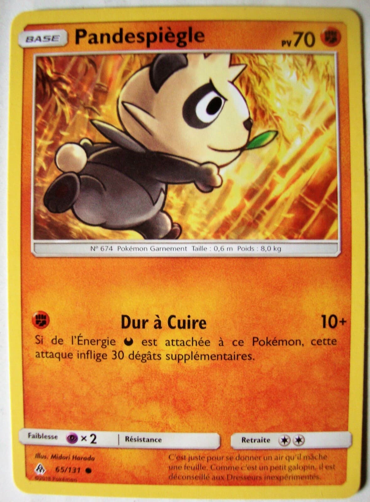Carte Pokémon - Pandespiègle 65/131 -: Lumière Interdite