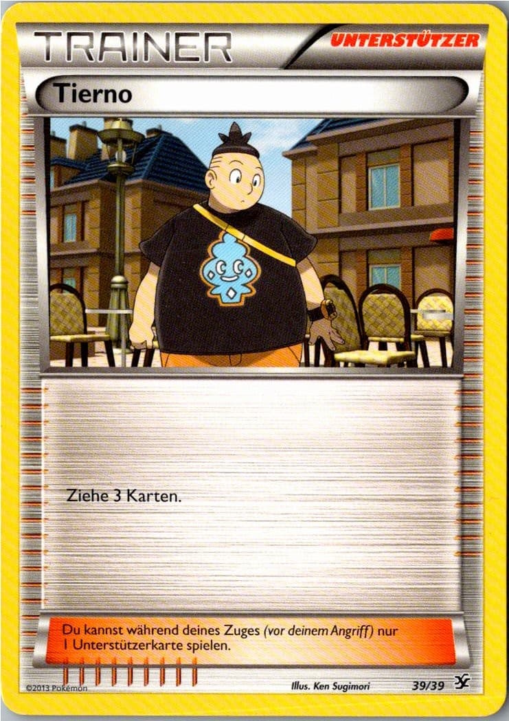 Pokemon Tierno 39/39 Willkommen in Kalos Deutsch