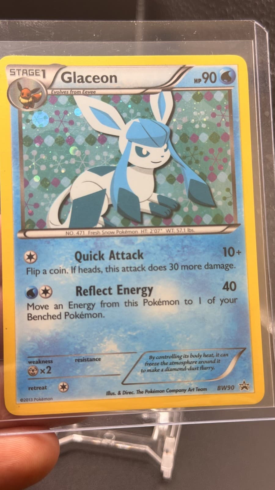 Glaceon BW90 - Black and White Promos Pokemon 2011