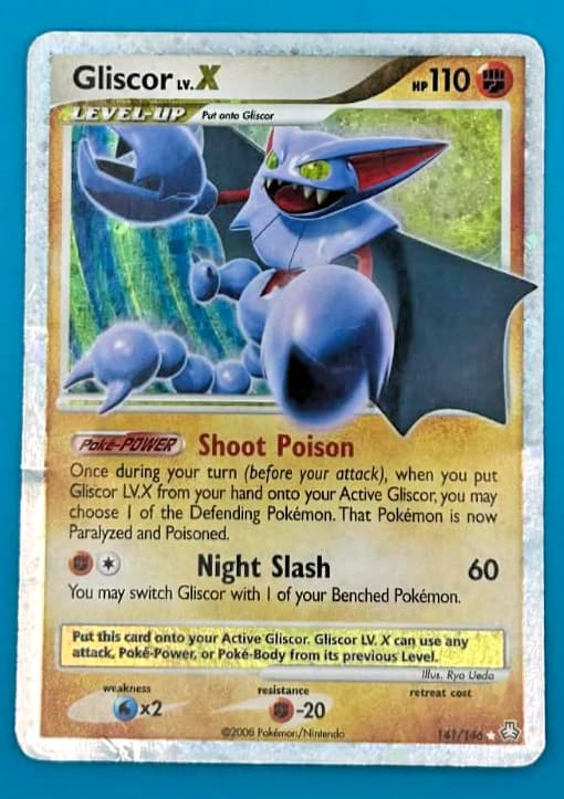 Gliscor Lv X Holo Pokémon Diamond & Pearl Legends Awakened #141 2008