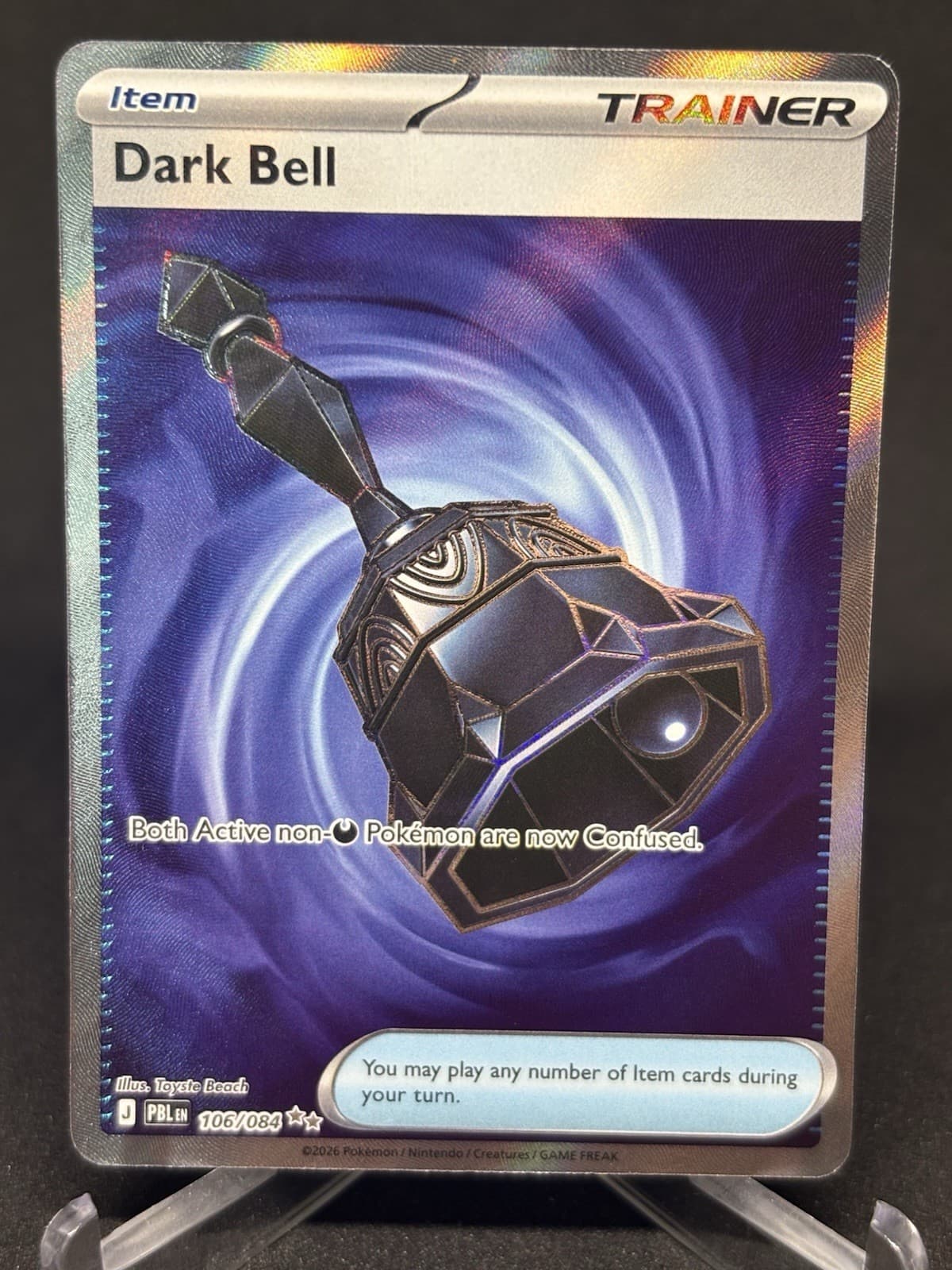 Dark Bell 106/084 Me05: Pitch Black Holo