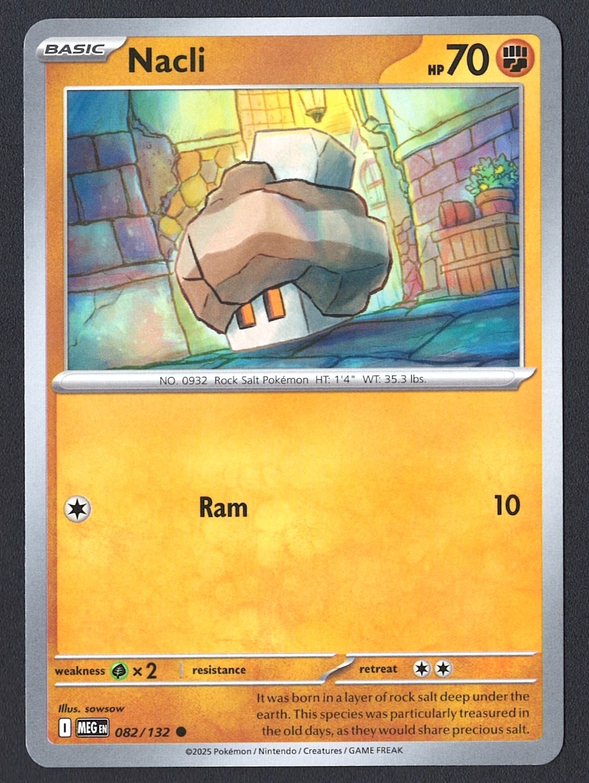 Nacli 82/132 | Mega Evolution | Regular | Pokemon (NM/LP)