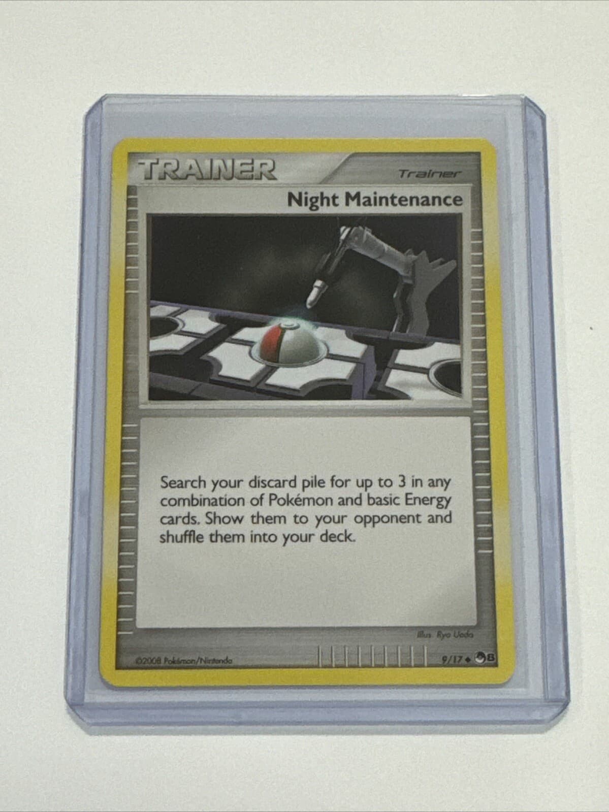Night Maintenance 9/17 2008 Pop Series 8 Promo Non Holo Trainer Exclusive - Vlp