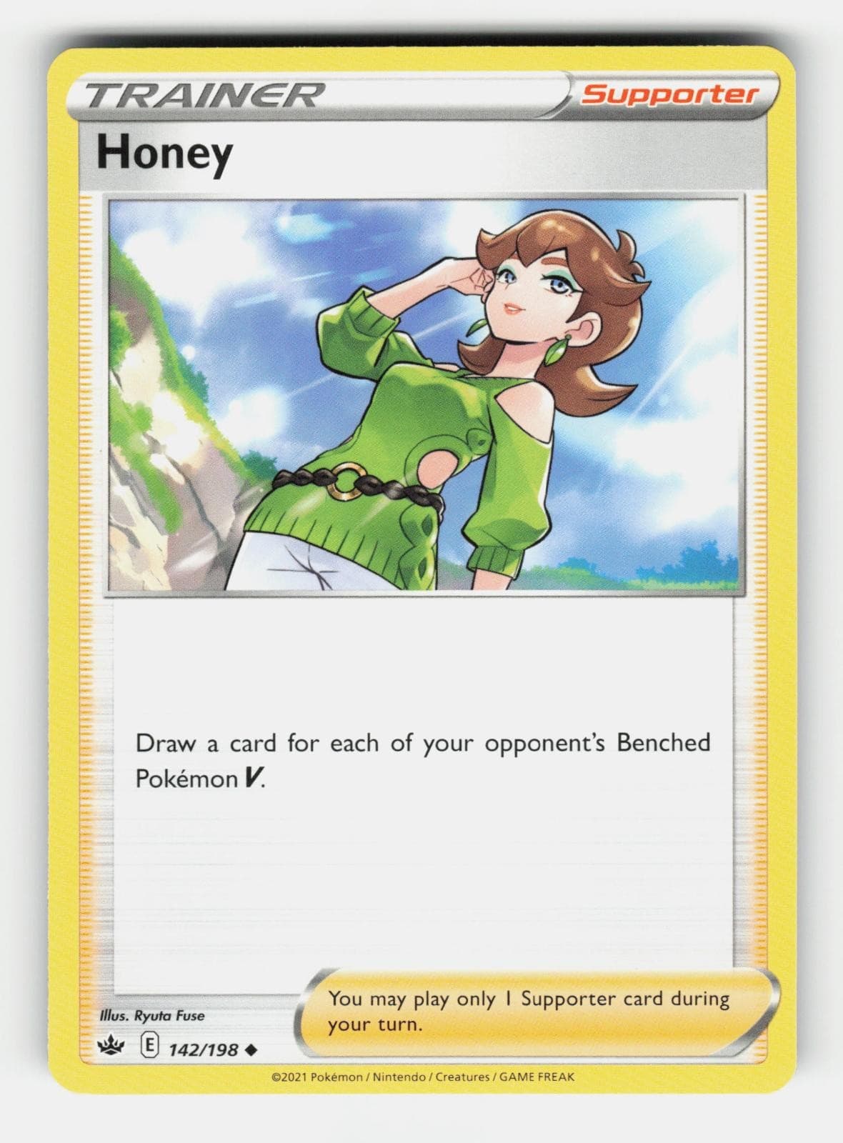 HONEY 142/198 POKEMON CHILLING REIGN NM / B70-2