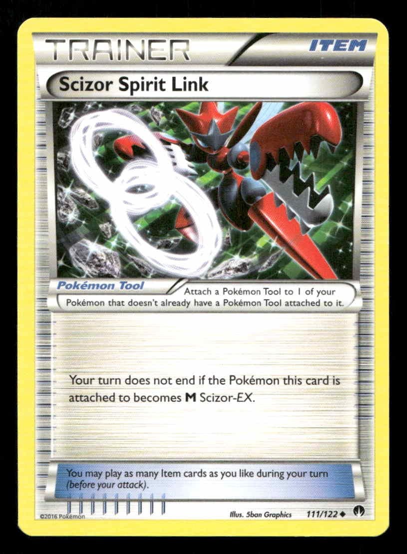 Scizor Spirit Link XY - BREAKpoint 111/122 LP Pokemon