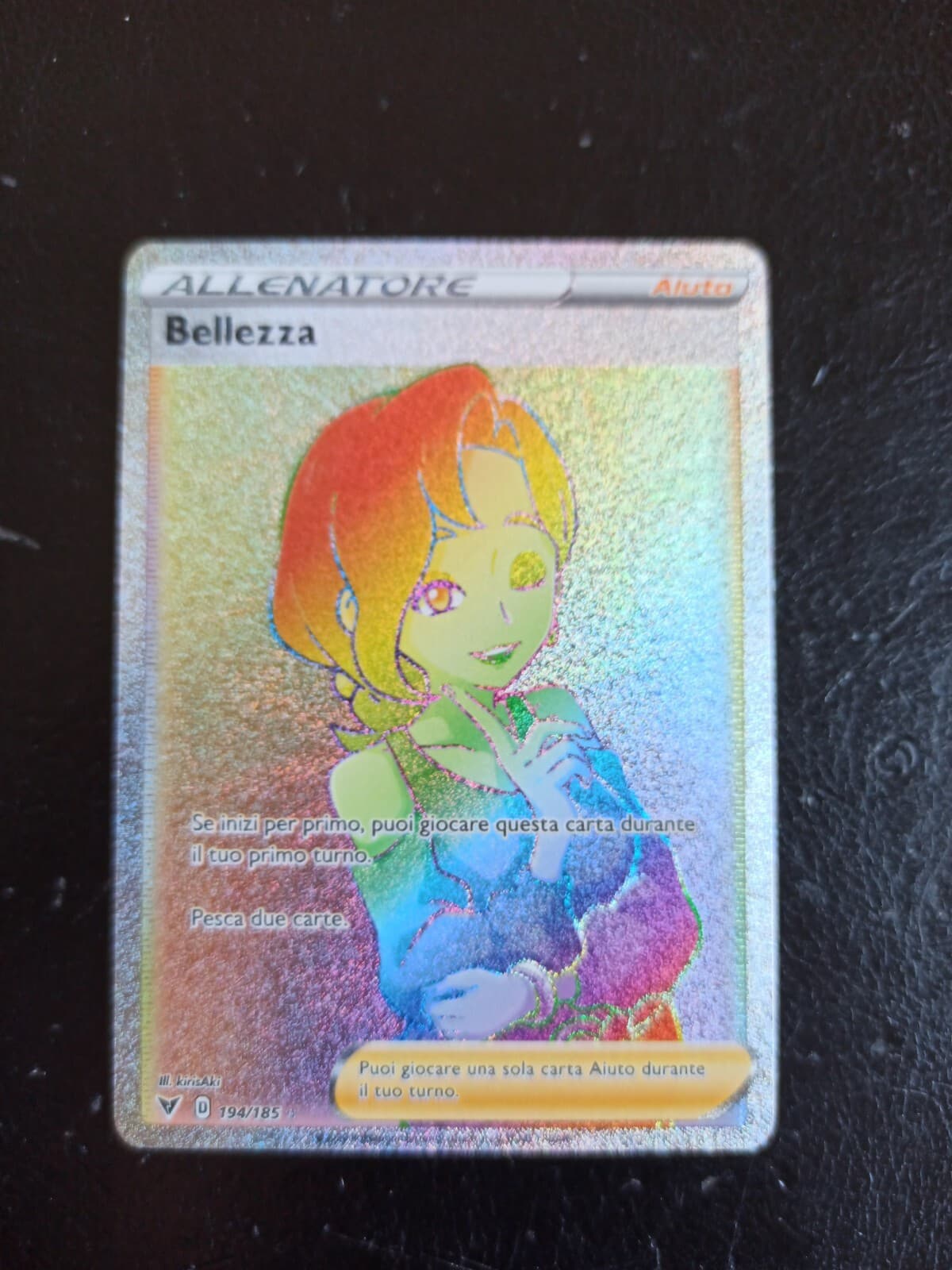 Bellezza 194/185 Pokémon Card Hyper Trainer NM Voltaggio Sfolgorante Ita Rare