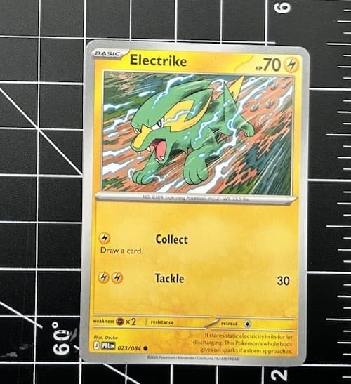 Electrike 23/84 ME05 Pitch Black C NM Pokémon — English