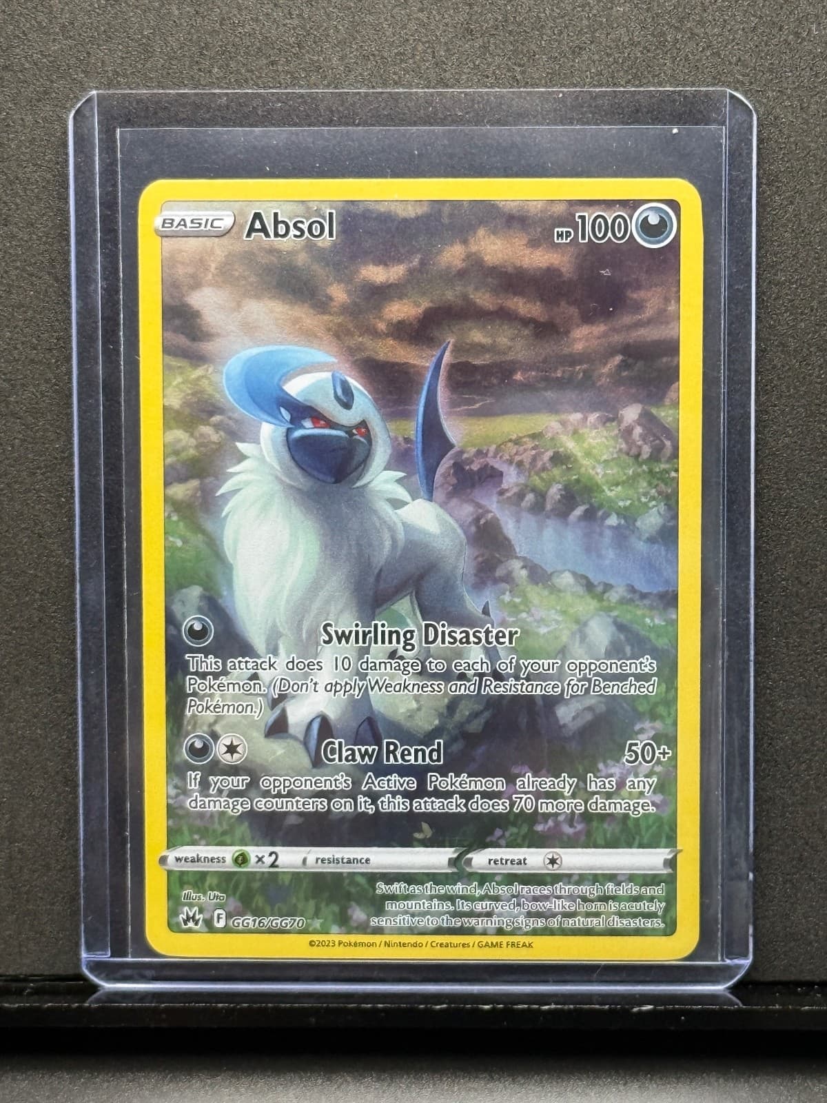 Absol Ultra Rare SWSH: Crown Zenith: Galarian Gallery GG16/GG70 NM