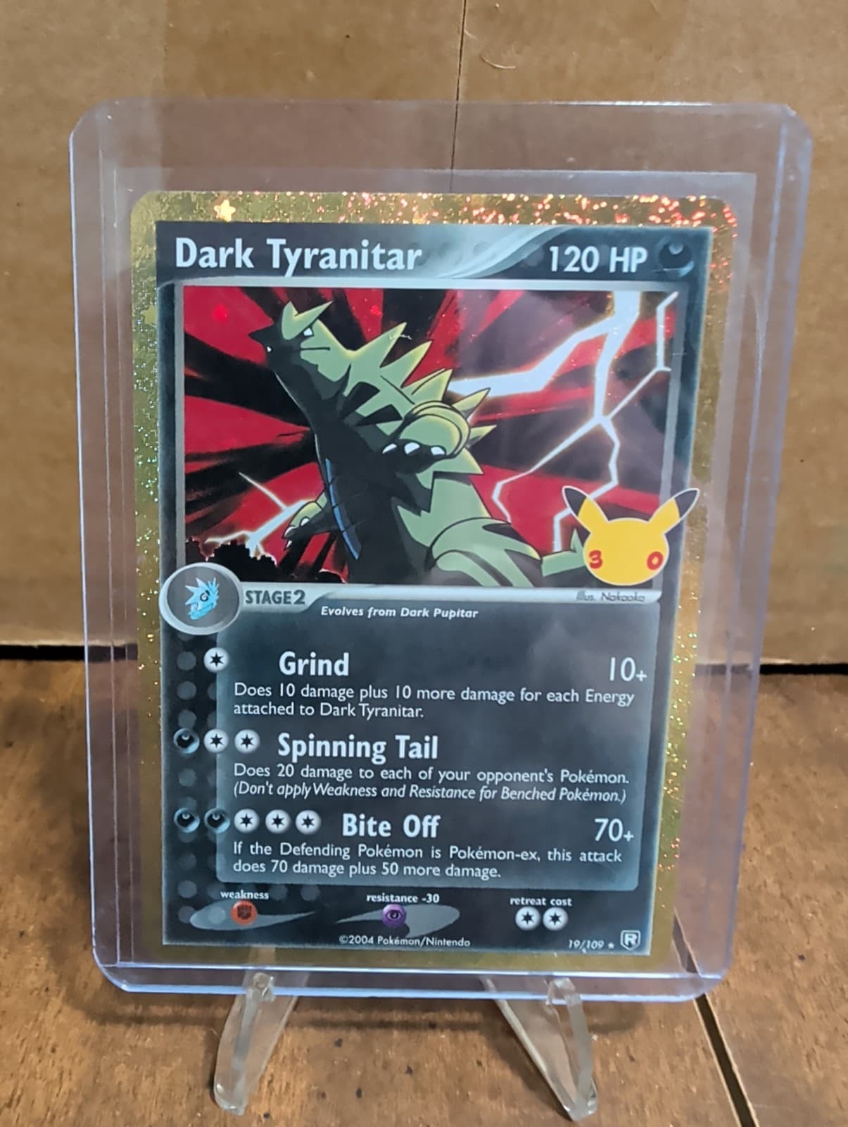 Dark Tyranitar 30th Celebration Classic Collection 19/109 NM