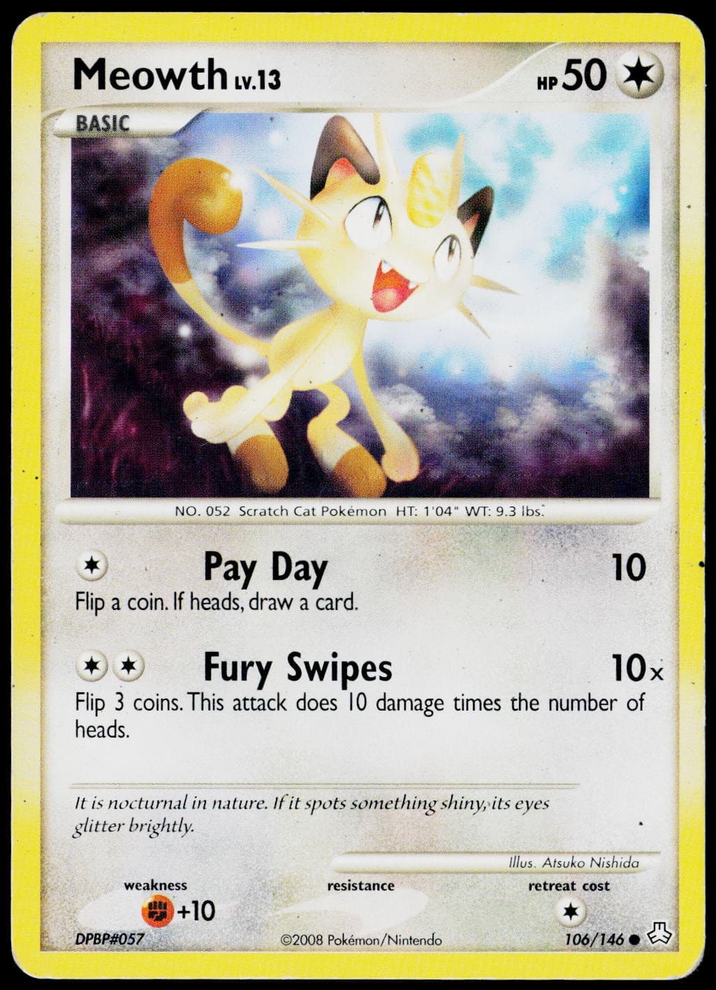 Meowth 106/146 Legends Awakened MP