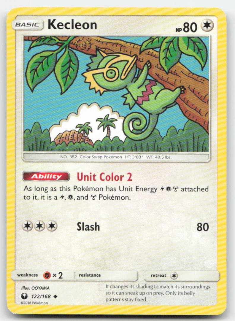 Kecleon 122/168 SM - Celestial Storm Pokemon TCG MP