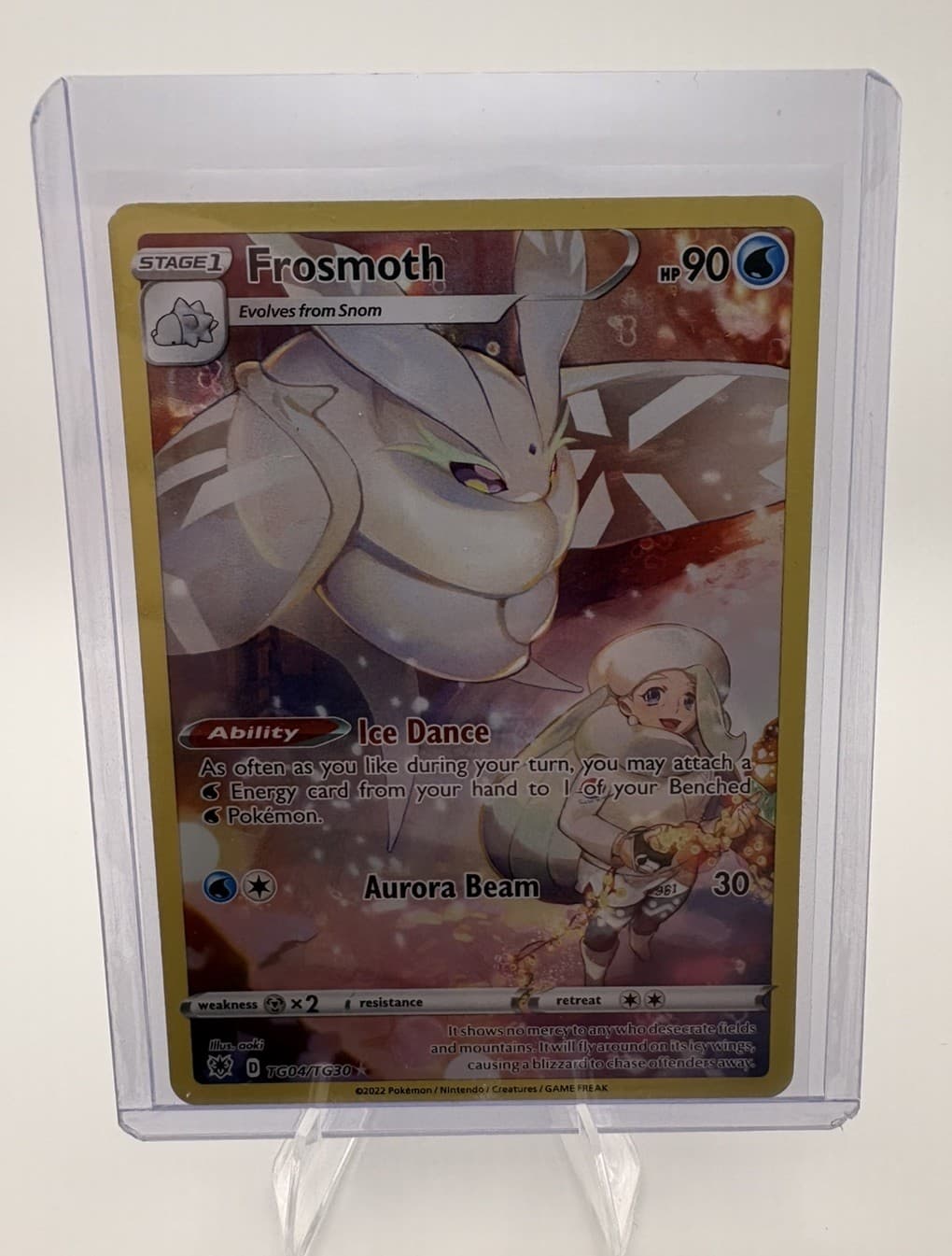 Frosmoth TG04/TG30 Holo Astral Radiance Trainer Gallery Pokemon NM