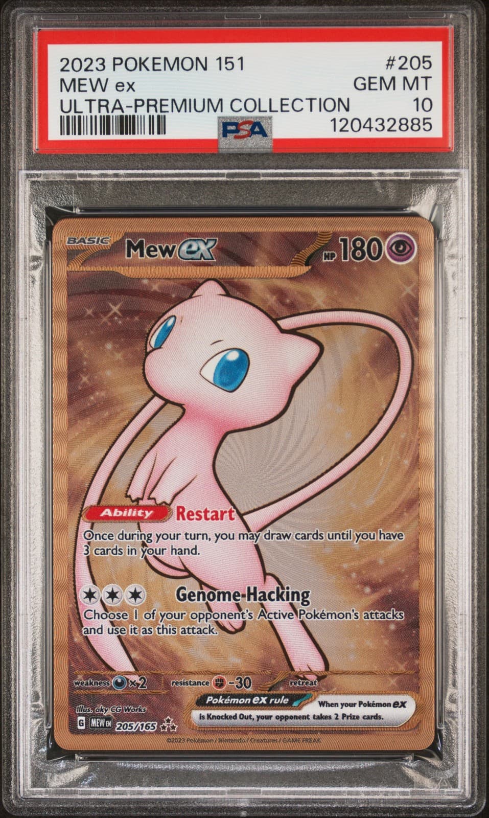 2023 MEW ex #205 PSA 10