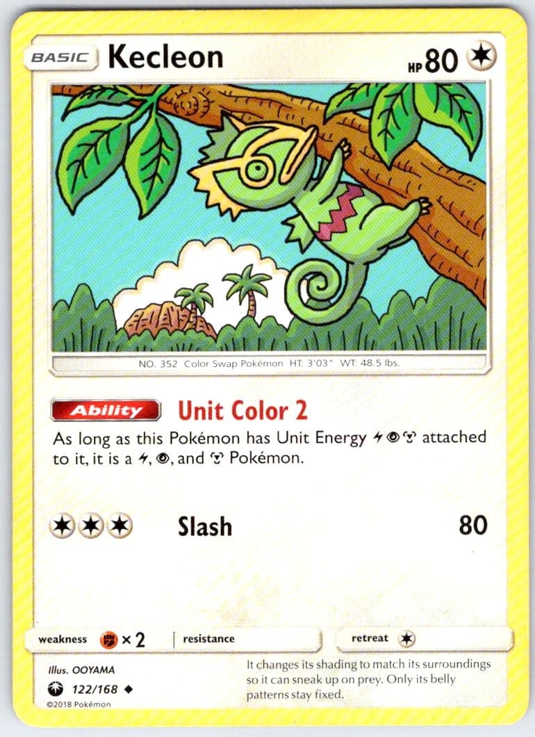 Kecleon 122/168 UC Celestial Storm CES MP Pokemon