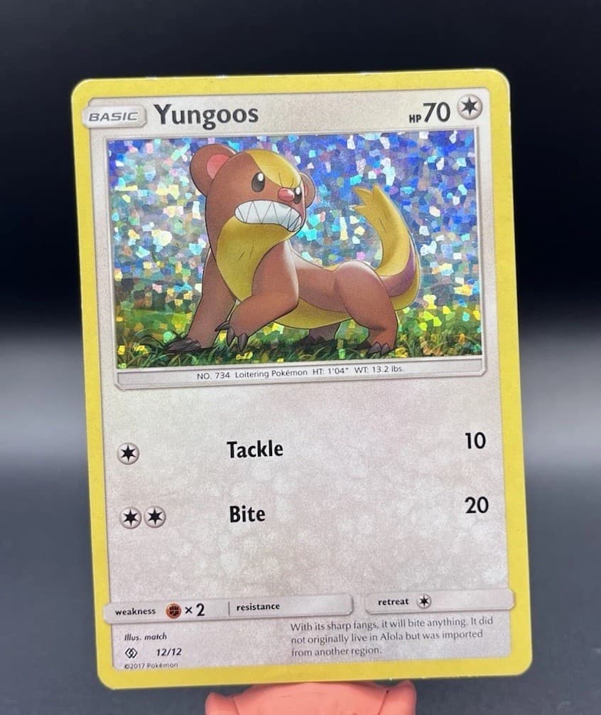 Yungoos 12/12 McDonald’s Collection 2017 Holo Pokemon TCG LP