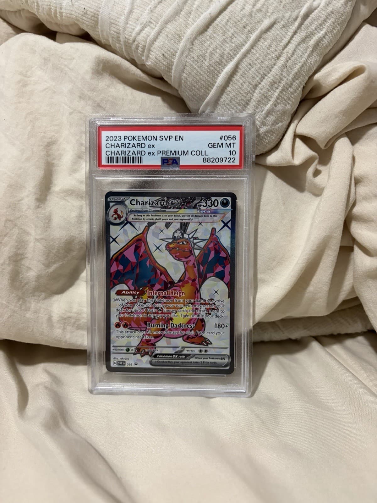 Charizard ex 056/SV-P English SV Promo Holo PSA 10 Gem Mint (2023)