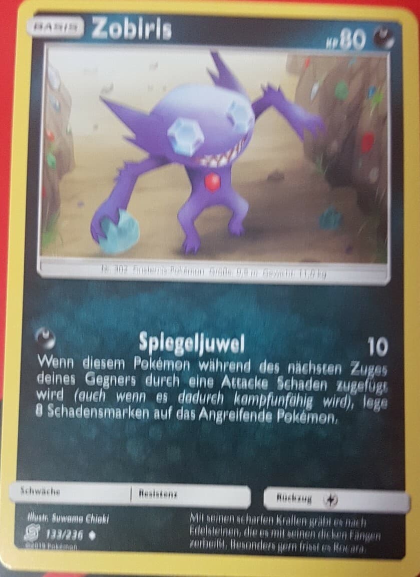 Pokemon - 133/236 - Zobiris - Bund der Gleichgesinnten