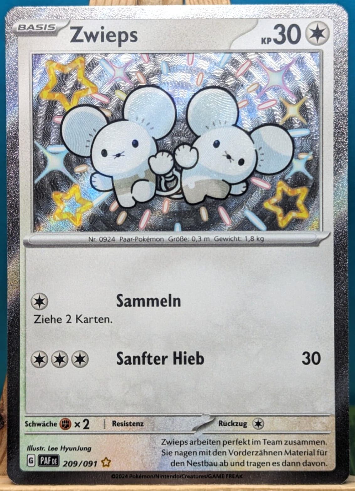 POKEMON - Paldeas Schicksale - Zwieps - 209/091 - deutsch