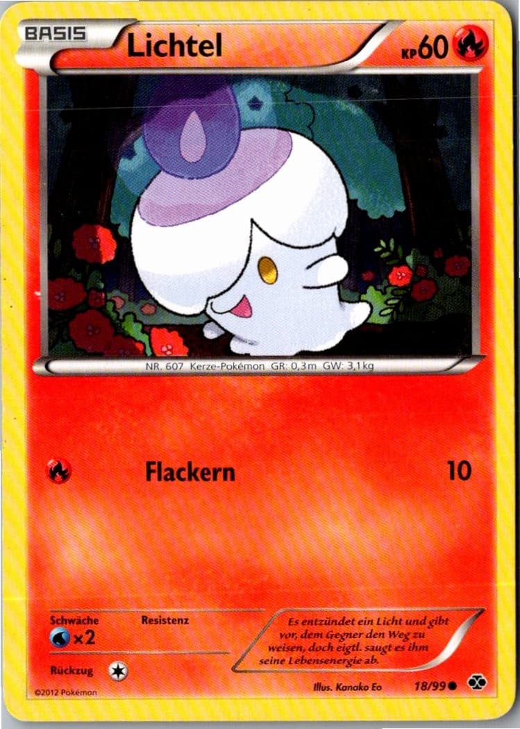 Pokemon Lichtel 18/99 Kommende Schicksale Deutsch