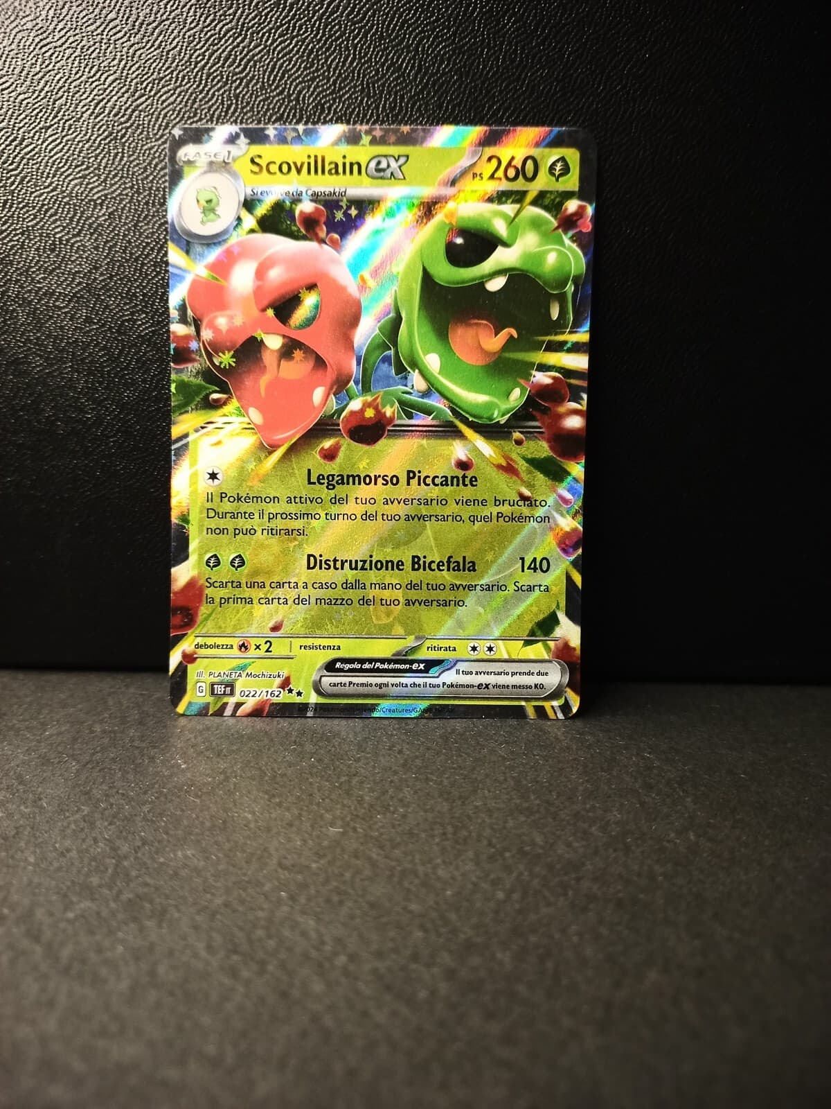 SCOVILLAIN EX 22/162 - ITA MINT - Pokemon CRONOFORZE