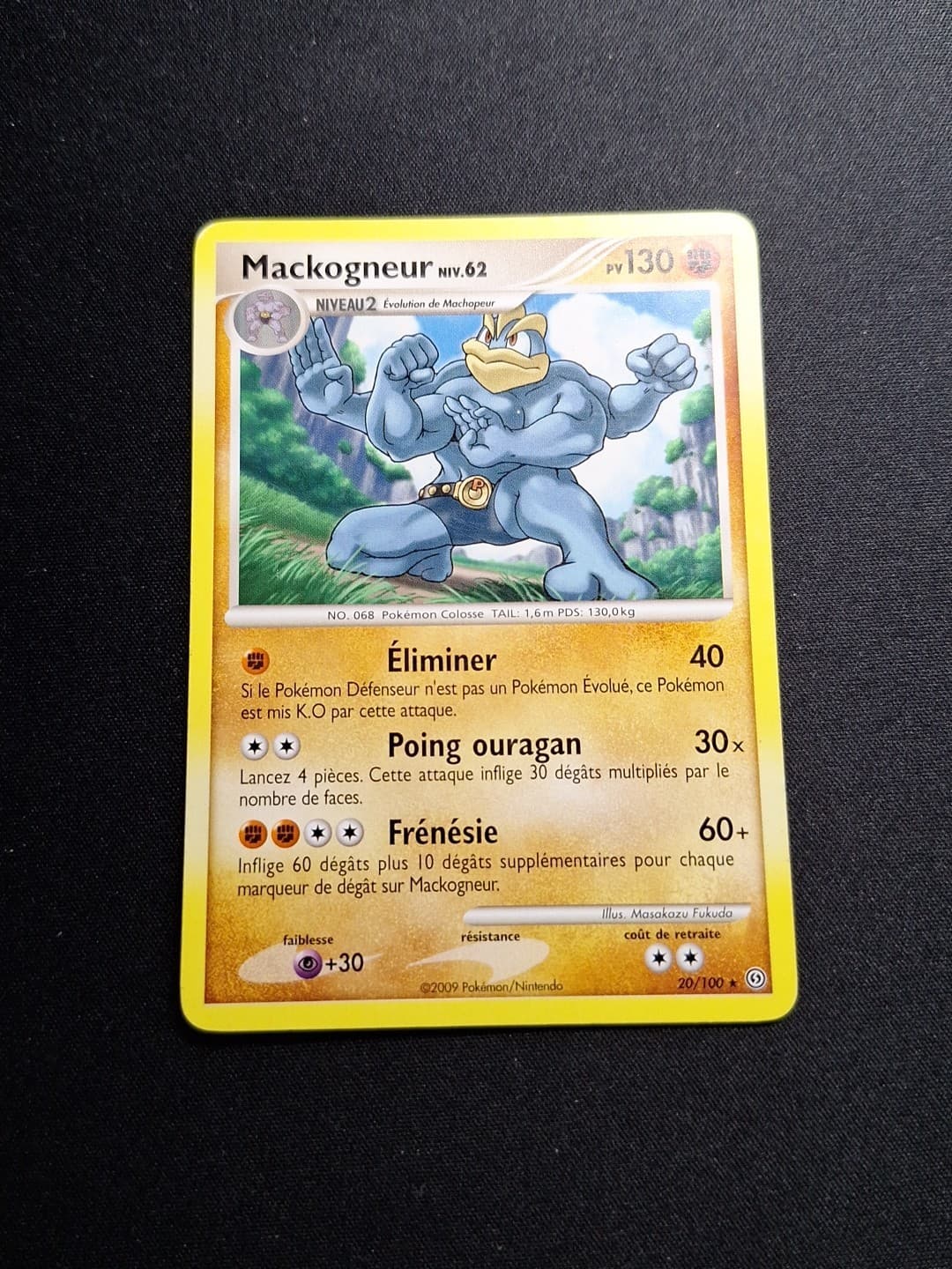 Mackogneur 20/100 DP Tempête Carte Pokémon FR