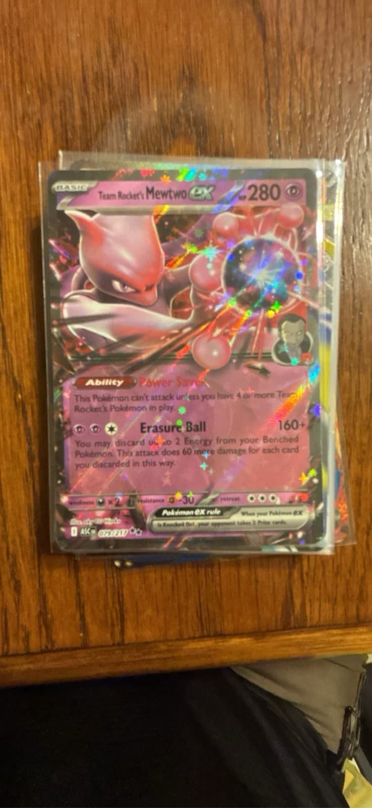 Team Rocket's Mewtwo ex 81 - SV10: Destined Rivals Pokemon 2025