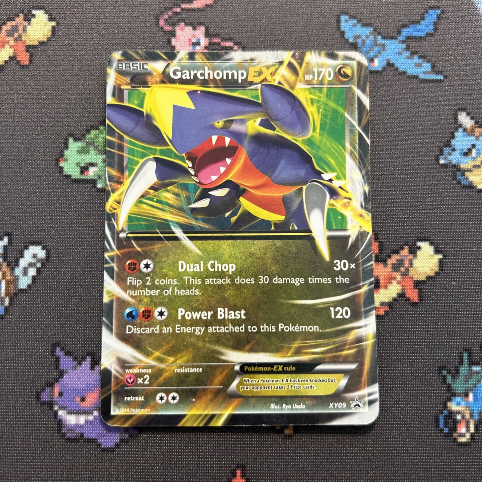 Garchomp EX XY09 PL -Ultra Rare Pokemon Card- Black Star Promo (6k)