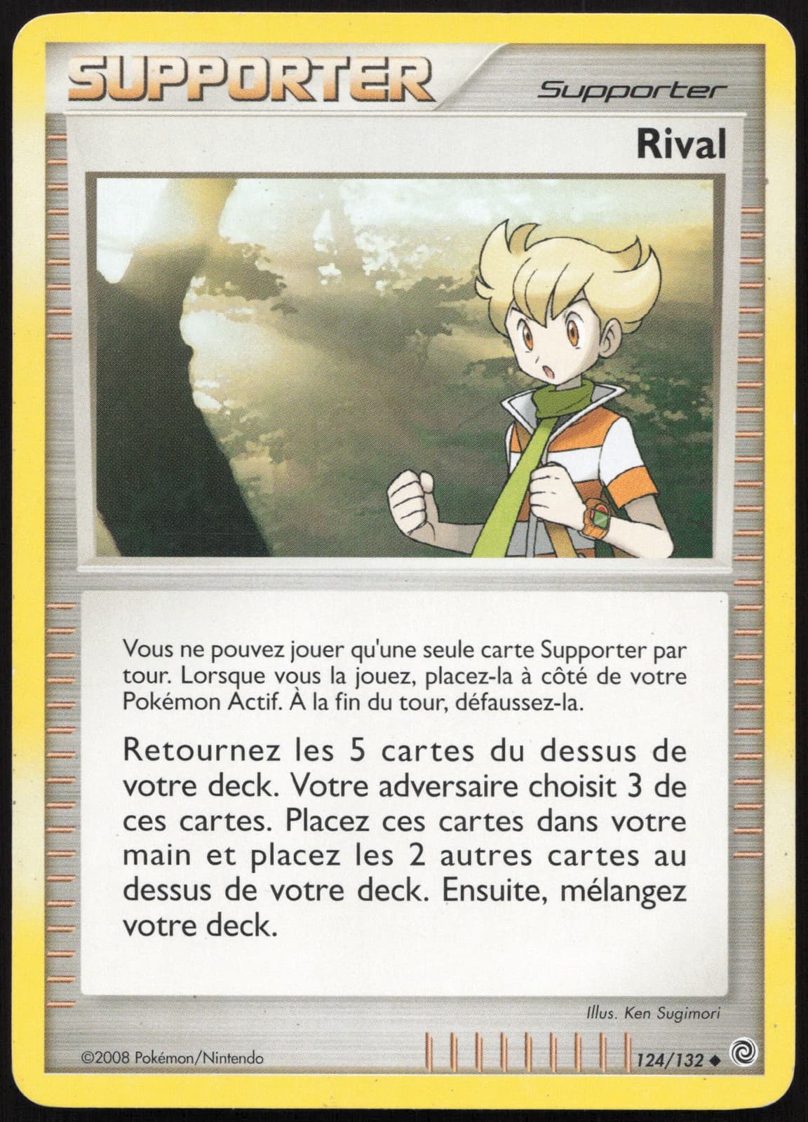 Carte Pokémon Rival 124/132 Merveilles Secrètes Français
