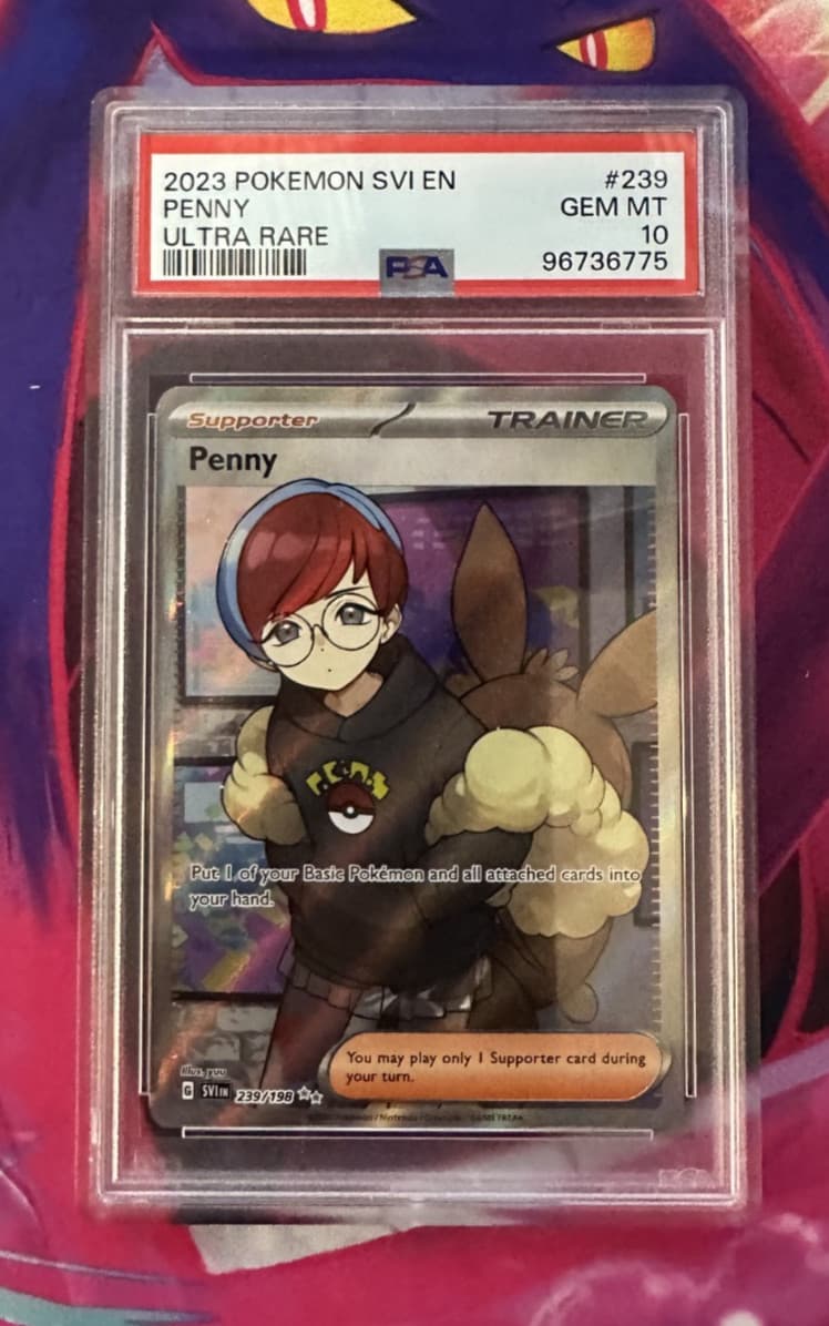 Penny 239/198 Scarlet & Violet English PSA Graded 10 Pokemon