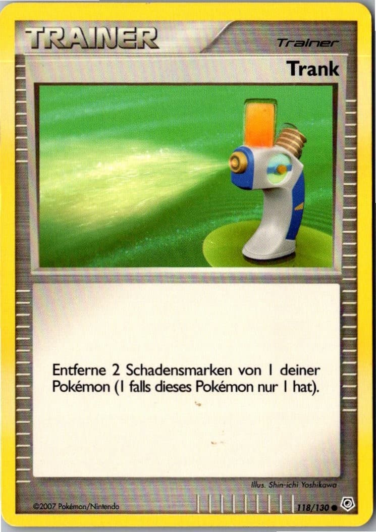Pokemon Trank 118/130 Diamant & Perl Deutsch