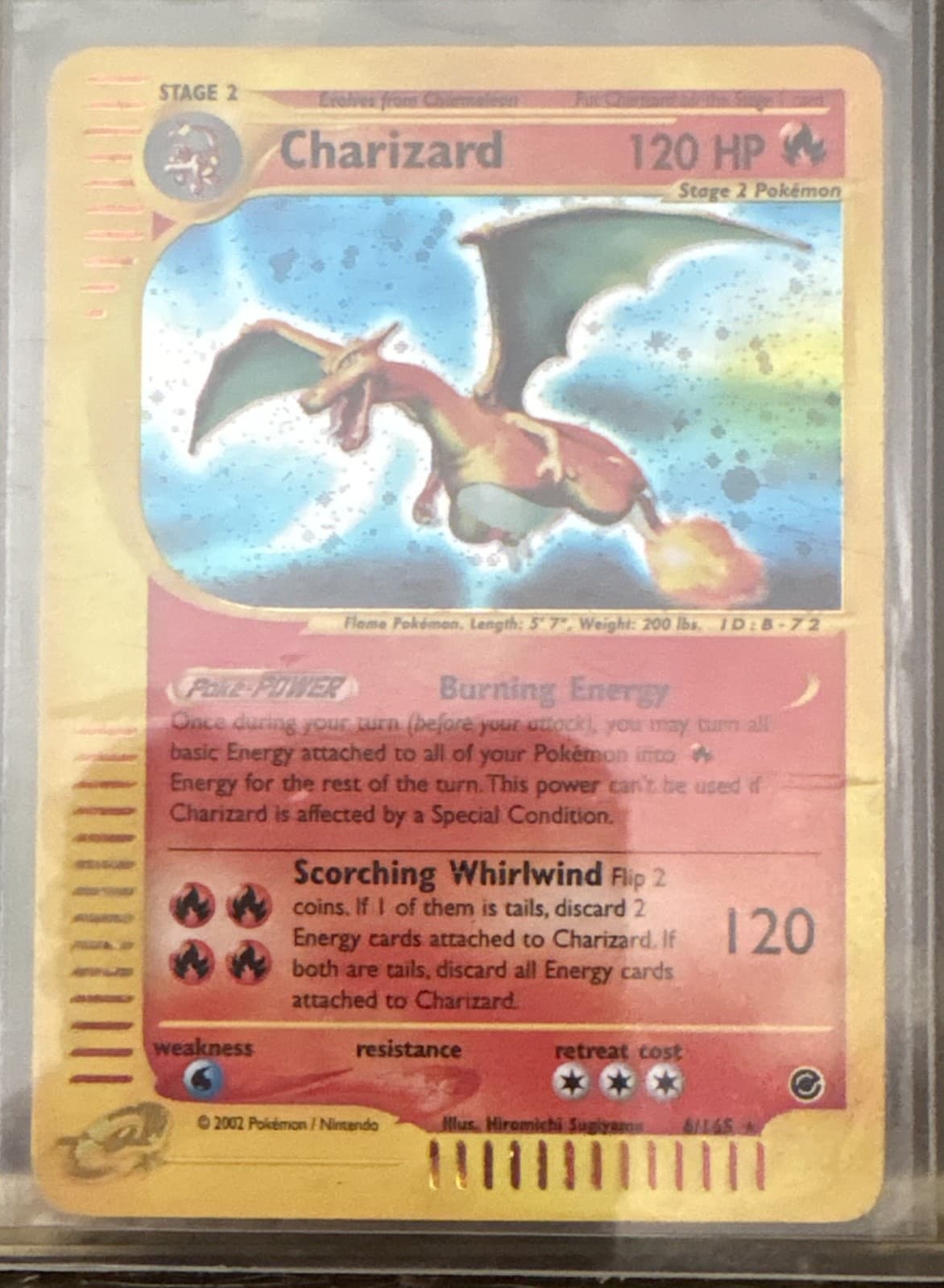 Charizard 6/165 Expedition Base Set Holo