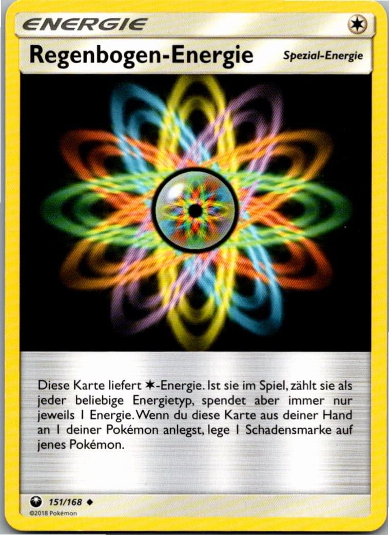Regenbogen-Energie 151/168 Sturm am Firmament Deutsch Sammelkarte