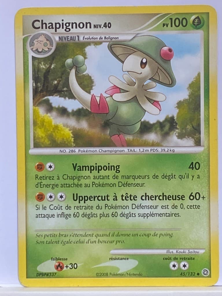 Chapignon 45/132 D&P Merveilles Secrètes carte Pokemon FR