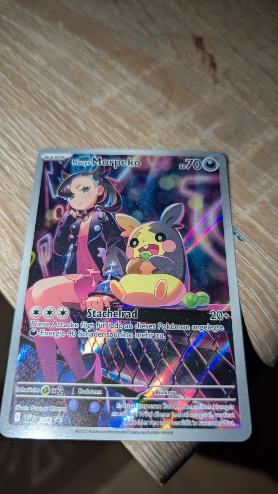 Marys Morpeko SVP 206 Black Star Promo